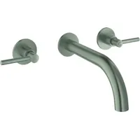 Grohe Atrio 3-Loch-Waschtischbatterie Satin Steel