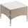 CASARIA Beistelltisch 58 x 58 x 42 cm grau/beige
