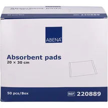 Abena Saugkompressen 400g/m unsteril 20x30cm