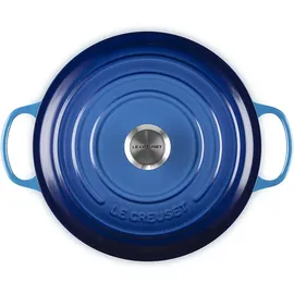 Le Creuset Signature Bräter 20 cm rund azure