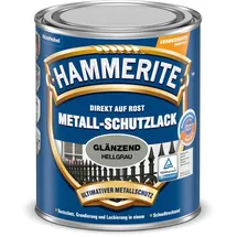 HAMMERITE Metall-Schutzlack 250 ml hellgrau glänzend