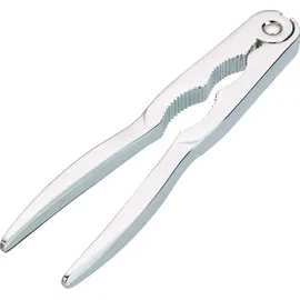 Master Class Nussknacker Edelstahl 17 cm Silber