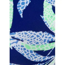 VIVANCE Bügel-Bikini-Top Damen blau bedruckt Gr.36 Cup B