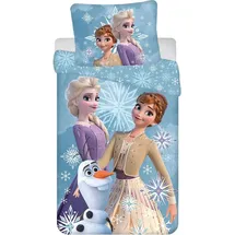 Disney Frozen Eiskönigin Blau 140 x 200 cm + 70 x 90 cm