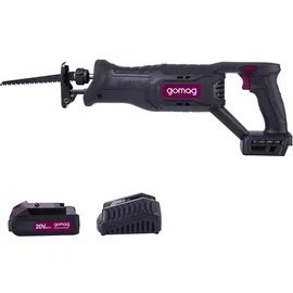 gomag GO-SBL250BL inkl. 2 x 2,0 Ah + 2 Sägeblätter