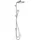 Hansgrohe Crometta S Showerpipe 240 1jet EcoSmart Reno chrom 27270000