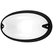 Performance in Lighting Wand- und Deckenleuchte 1x21W schwarz Aluminium Edelstahl Glas 005702