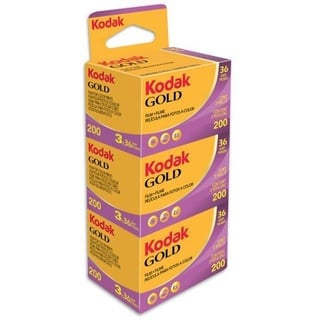 Kodak Gold 200 135/36 Farbfilm 3er-Pack (1880806)