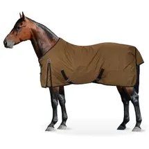 Equinate Regendecke Springfield mit Fleeceinnenfutter braun 1,55 m