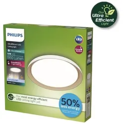 Philips 8720169301078 LED Deckenleuchte Pebblo  | 10W integrierte LED-Quelle | 1950lm | 4000K