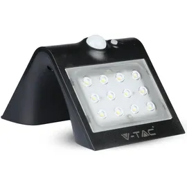 V-Tac Solar-LED Wandleuchte VT 767-2 (8277) mit Sensor, 1,5W, schwarz