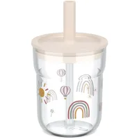 Mepal - Kinderbecher mit Strohhalm Mio - Flexibler Deckel