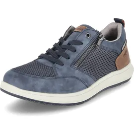 Rieker Schnürschuh Herren Blau 44