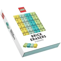 Chronicle Books LEGO Brick Erasers: 8 Erasers (LEGO x Chronicle Books)