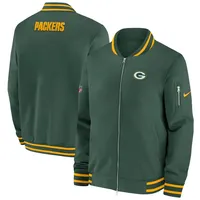 Nike Bomberjacke Nike Jacke Green Bay Packers Nike Coach Bomber grün M