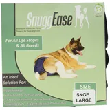 Integrated Pet Solutions SnuggEase Hundewindel, waschbar, Einzeln, Large, blau