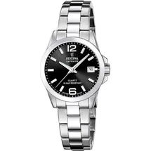 Festina Damenuhr Swiss Made Armbanduhr Edelstahl silber UF20049/6