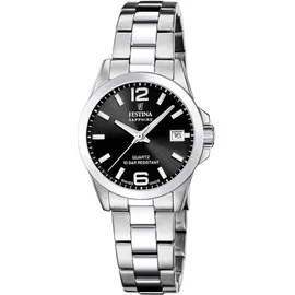 Festina Damenuhr Swiss Made Armbanduhr Edelstahl silber UF20049/6