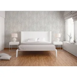 A.S. Création Vliestapete mit modernem Waldmotiv 10,05 m x 0,53 m 300941 Silber/Weiß