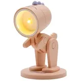 Realpower LED-Tier Taschenlampe Pink dino mit Sockel