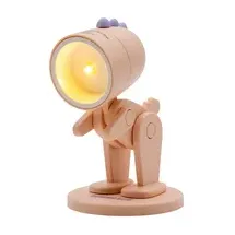 Realpower LED-Tier Taschenlampe Pink dino mit Sockel