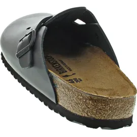 Birkenstock Boston Naturleder schmal schwarz 42