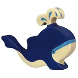 Gollnest & Kiesel GmbH & Co. KG Holztiger Blauwal mit Wasserfontäne