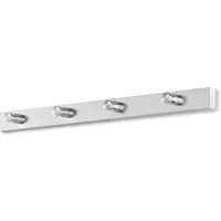 Zack Garderobenleiste Accolo 40 cm Silber