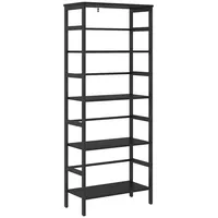 VidaXL Bücherregal 60 x 29,5 x 149 cm Schwarz