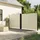 furnicato Seitenmarkise 180 x 600 cm Creme Polyester