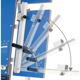 Bautec Styroporschneider GAZELLE 7 » Set inkl. 10 Schneidedrähte , Gerüsthalterung, Schleifraspel » Heißdrahtschneider