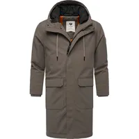 Ragwear Wintermantel Mr Them braunmeliert XXXL
