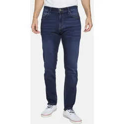 5-Pocket-Jeans BABISTA "Jeans ORINOZ", Herren, Gr. 60, N-Gr, blau, Obermaterial: 98% Baumwolle CO. 2% Elasthan EL., regular fit, Jeans 5-Pocket-Jeans