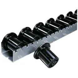 Bito Rollenleiste PDS / H83 L3600 mm T96 mm Spurkranzrolle Kunststoff, verzinkt