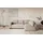Cotta Ecksofa COTTA "Giro L-Form, Ottomane, Breite 252 cm", beige (nature), B:252cm H:86cm T:170cm, Sofas, Ecksofa, wahlweise mit Bettkasten und Trendbezug CORD