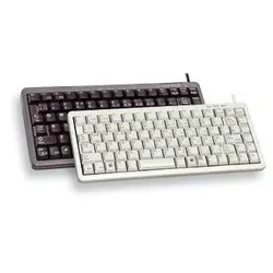 Cherry Compact-Keyboard G84-4100,Tastatur,Ps/2, Usb,86 Tasten,Schwarz,Spanisch