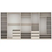 marmex möbel Garderobenschrank TRES R/C 380 x 206 x 51 cm Beige