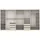 marmex möbel Garderobenschrank TRES R/C 380 x 206 x 51 cm Beige