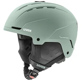 Uvex Stance Skihelm für Damen und Herren - individuelle Größenanpassung - optimierte Belüftung - Oxid Green matt - 54-58 cm