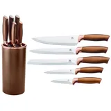 King 6tlg. Küchenmesserset GALANT inkl. Messerblock