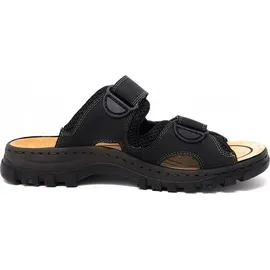 Rieker Slides Schwarz 47