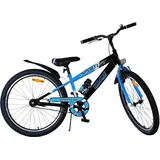 Volare Kinderfahrrad Sportivo für Jungen 24 Zoll Kinderrad in Schwarz Blau - Bunt