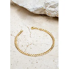 FIRETTI Goldarmband FIRETTI "Schmuck Geschenk Gold 585, Panzerkette Armkette" Gr. 21, gold (gelbgoldfarben), Armbänder, Damen, 21, Gelbgold 585, Goldarmband, Made in Germany