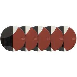 GESSI HI-FI ART-Griffeinsatz-Set 5 Stück, In selbiger Farbe, 66605290, Farbe: Materic ART