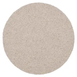 myfelt Béla Filzkugelteppich rund Ø 120cm