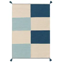 Lytte Kinderteppich Anton Multicolor/Blau 90x130 cm - Teppich für Kinderzimmer