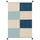 Lytte Kinderteppich Anton Multicolor/Blau 90x130 cm - Teppich für Kinderzimmer