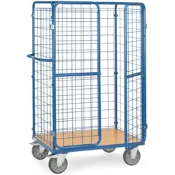 fetra Paketwagen 8582-3D DG-Wände DF-Türen Dach - Tragkraft 600kg TPE-Reifen