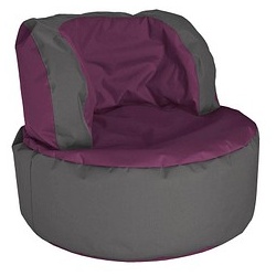 SITTING POINT Bebop SCUBA Sitzsack aubergine, anthrazit