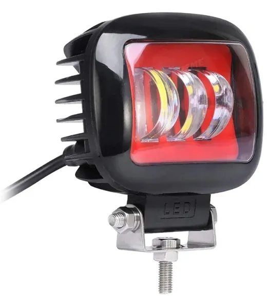 LED-Bar-Halogen, schwarz mit rot, 30 W, 8185